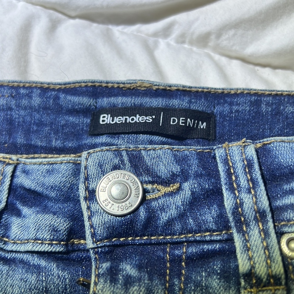 High Rise BlueNotes Shorts Size 00 - Picture 2 of 3